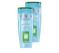 L'Oréal Paris Elvive Antiforfora Shampoo Delicato per Capelli Grassi, 2 x 300 ml