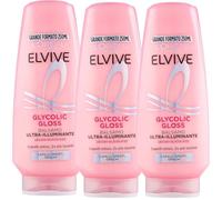 L'oreal Paris Elvive Glycolic Gloss Balsamo Ultra-Illuminante con Acido Glicolico, 300 ml, per Capelli Spenti e Opachi (3)