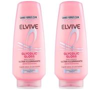 L'oreal Paris Elvive Glycolic Gloss Balsamo Ultra-Illuminante con Acido Glicolico, 300 ml, per Capelli Spenti e Opachi (2)