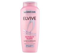 L'Oréal Paris Elvive Glycolic Gloss Shampoo, Capelli Morbidi e Lucenti, Effetto Specchio, Idratazione Intensa Fino a 48H, Arricchito con Acido Glicolico, 300ml