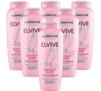 L'Oreal Paris Elvive Glycolic Gloss Shampoo Ultra-Illuminante con Acido Glicolico, 300 ml, per Capelli Spenti o Opachi (6)
