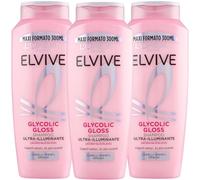 L'Oreal Paris Elvive Glycolic Gloss Shampoo Ultra-Illuminante con Acido Glicolico, 300 ml, per Capelli Spenti o Opachi (3)
