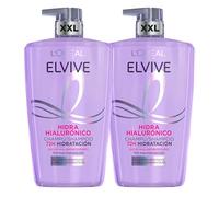 L'Oréal Paris Elvive Idra Ialuronico Pack 2 Shampoo 72 ore Idratazione 1 L