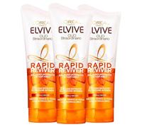 L'Oréal Paris Elvive Olio Straordinario Rapid Reviver Balsamo Intensivo Istantaneo Nutriente Con Olio di Jojoba per Capelli Secchi - 3 Flaconi da 180ml
