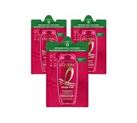 L'Oréal Paris Elvive Shampoo Sublimante, Per Capelli Colorati o Con Meches, Colore Protetto per 40 Lavaggi e Luminosità Estrema, Pura Vitamina C e Filtro UV, Color Vive, Eco-Ricarica, 250 ml x 3 pezzi