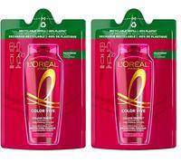 L'Oréal Paris Elvive Shampoo Sublimante, Per Tutti i Capelli Colorati o Con Meches, Colore Protetto per 40 Lavaggi e Luminosità Estrema, Con Pura Vitamina C, Formato Eco-Ricarica, Color Vive, 250 ml