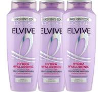 L'oreal Paris Elvive Trattamento Per Capelli Shampoo E Balsamo (Hydra Hyaluronic 300 Ml (3pz))