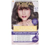 L’Oréal Paris Eccellenza Crema fresca tinta per capelli colore 6.11 Biondo Ultra Scuro Fredo 1 pz