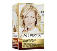 L'Oréal Paris Excellence Age Perfect, tinta per capelli, tonalità biondo, confezione da 3 (3 x 1 pezzi)