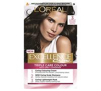 L'Oreal Paris Excellence Colore dei capelli 3 Naturale Marrone scuro