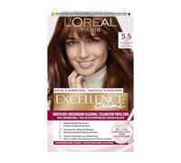 L'Oréal Paris Excellence Crème 5.5 - Marrone mogano chiaro, colore permanente per capelli