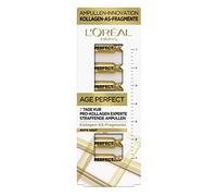 L'Oréal Paris Fiale rassodanti da 7 giorni per pelli mature, trattamento viso antietà con effetto antirughe, frammenti di collagene AS, esperti di collagene Age Perfect Pro, 7 x 1,3 ml
