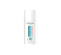 L'Oréal Paris Fluido UV Anti-Macchie, Per Tutti i Tipi di Pelle, Incarnato Luminoso, Macchie Scure e imperfezioni Meno Visibili, Con Niacinamide e SPF50, Bright Reveal, Tonalità: Medium, 50 ml