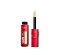 L'Oréal Paris Fondotinta Correttore 2 in 1, Copertura Semplice e Uniforme Fino a 48h, Finish Matte, Semipermanente, Texture Leggera, Infallible Skin Ink, Tonalità: Light Warm 40, 15 ml