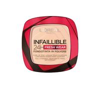 L'Oréal Paris Fondotinta in Polvere Fresh Wear 24H, Formula A Lunga Tenuta, Alta Coprenza Matte e Pelle Opacizzata, Leggero sulla Pelle, Infaillible, Tonalità: 180 Sable Rosé/Rose Sand, 50g