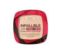 L'Oréal Paris Fondotinta in Polvere Fresh Wear 24H, Formula A Lunga Tenuta, Alta Coprenza Matte e Pelle Opacizzata, Leggero sulla Pelle, Infaillible, Tonalità: 20 Ivory, 9g