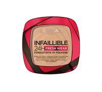 L'Oréal Paris Fondotinta in Polvere Fresh Wear 24H, Formula A Lunga Tenuta, Alta Coprenza Matte e Pelle Opacizzata, Leggero sulla Pelle, Infaillible, Tonalità: 140 Neutral/Neutre, 9g