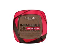 L'Oréal Paris Fondotinta In Polvere Infaillible 24h, Ultra-Coprente e Opacizzante a Lunga Tenuta, Formula Traspirante, Tonalità: 390 Ebony