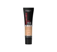 L'Oréal Paris Fondotinta Infaillible 32H Matte Cover, Make-Up dal Finish Matte Copertura Totale sulla Pelle, 145 Beige Rosé, 30 ml