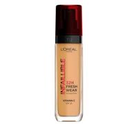 L'Oréal Paris Fondotinta liquida, impermeabile e di lunga durata, con SPF 25, Infaillible 32H Fresh Wear Make up, n. 315 Warm Medium, 30 ml