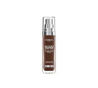 L'Oréal Paris Fondotinta Liquido, Incarnato Uniforme e Illuminato, Finish Naturale, Per Tutti i Tipi di Pelle, Formula con Acido Ialuronico, Accord Parfait, Tonalità: 12N Ebony, 30 ml