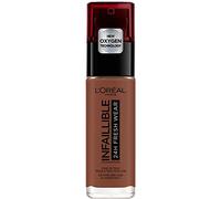 L'Oréal Paris Fondotinta Liquido Infaillible 24H Fresh Wear, A Lunga Tenuta, Protezione Solare SPF25, Cocoa (385), 30 ml