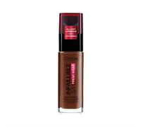 L'Oréal Paris Fondotinta Liquido Infaillible 32h, Coprente a Lunga Tenuta con Protezione Solare SPF25, Formula Waterproof e Idratante, Tonalità: 390 Ebene