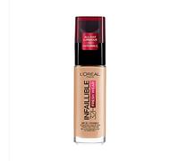 L'Oréal Paris Fondotinta Liquido Infaillible 32H, Coprente a Lunga Tenuta con Protezione Solare SPF25, Formula Waterproof e Idratante, Tonalità: 200 Natural Linen