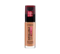 L'Oréal Paris Fondotinta Liquido Infaillible 32h, Coprente a Lunga Tenuta con Protezione Solare SPF25, Formula Waterproof e Idratante, Tonalità: 320 Caramel