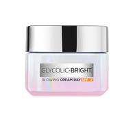 L'Oreal Paris Glycolic Bright Day Cream with SPF 17, 15 ml |Skin Brightening Cream with Glycolic Acid that Visbily Minimizes Spots & Reveals Even Toned Skin