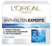 L'Oréal Paris Idratante per il viso, crema nutriente anti-invecchiamento con biosfere, ammorbidisce le rughe e idrata 24H, esperto anti-rughe 35+, 1 x 50 ml
