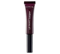 L'Oréal Paris Infallibile Lip Paint Vampies Rossetto Liquido Effetto Lacca, 110 Little Wine