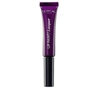 L'Oréal Paris Infallibile Lip Paint Vampies Rossetto Liquido Effetto Lacca, 111 Purple Rain