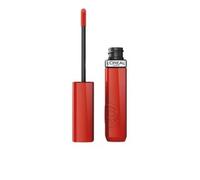 L'Oréal Paris Rossetto Liquido, Colore Intenso ed Effetto Laccato, Tenuta 16H, Resistente alle Sbavature, No Transfer, Con Squalano, Infaillible Laque Resistence, Tonalità: 510 Café Parisien, 4,3 ml