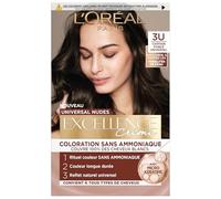 L'Oréal Paris - Kit di colorazione permanente per capelli, senza ammoniaca, copre 100% capelli bianchi, crema Excellence Universal Nudes - Tonalità: marrone scuro universale (3)