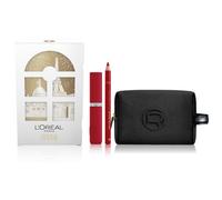 L'OREAL PARIS LE VOYAGE ENCHANTE - Set Regalo Natale Rossetto Infaillible Matte Resistance 420 + Matita Labbra Color Riche 200 + Pochette in velluto