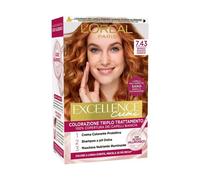 L'Oreal Paris L'OREAL PARIS Excellence Creme - Trattamento Colorante per Capelli N.7.43 Biondo Ramato Dorato