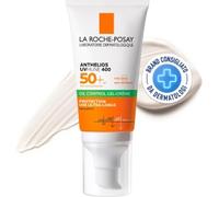 L'Oreal Paris - L'OREAL PARIS La Roche Posay Crema Solare Viso 50+ SPF Gel Senza Profumo Anthelios Uvmune 400 Oil Control Protezione Molto Alta 50 ml