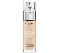 L'Oréal Paris Make up, fondotinta liquido con acido ialuronico e aloe vera, Perfect Match Make Up n. 0.5.N Porcelain 30 ml
