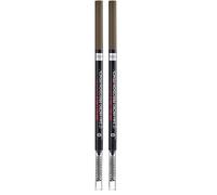 L'Oréal Paris Make Up Matita Automatica Sopracciglia Brow Artist le Skinny, Punta Sottile da 1.5 Mm, Tratto Preciso, 109 Ebony, Confezione da 2