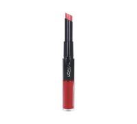 L'Oréal Paris MakeUp Rossetto Balsamo 2in1 Infaillible 2 Step 24H, Rossetto a Lunga Tenuta, Balsamo Idratante, Effetto No Transfer, 216 Permanent Plum
