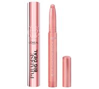 L'Oréal Paris Mascara Paradise Big Deal Nero Volumizzante Allungante Stratificabile + Ombretto Stick Colore Intenso Lunga Durata 245 Allur Rose Texture Cremosa e Facile da Applicare - Set da 2
