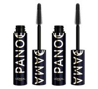 L'Oréal Paris Mascara Volumizzante Panorama Chromatic Colore Bleu Suede Lunga Tenuta 24h Sguardo Intenso Ciglia a Ventaglio Adatto ad Occhi Sensibili - 2 Mascara