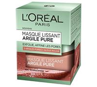 L'Oréal Paris - Maschera per viso a base di argilla/alga rossa, con effetto lisciante ed esfoliante, 50 ml