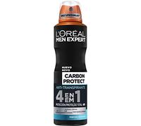 L'Oreal Paris Men Expert Deo Spray Carbon Rietichettato 150 ml - Set di 6
