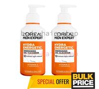 L'Oreal Paris Men Expert Hydra Energetic Energising Gel Viso Detergente...