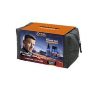 L'Oreal Paris Men Expert Confezione di routine anti-età Power AGE acido ialuronico per uomo con siero concentrato + crema antirughe