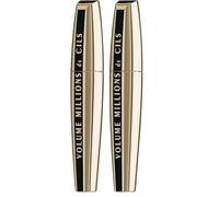 L'Oréal Paris Millions De Cils Black Mascara, Nero (Confezione da 2)