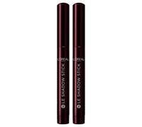 L'Oréal Paris Ombretto Stick Colore Intenso Lunga Durata Le Shadow 125 Starry Bordeaux Texture Cremosa Ultra Pigmentata e Facile da Applicare - 2 Ombretti