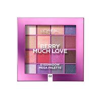 L'Oreal Paris Berry Much Love Eyeshadow Mega Palette 16 Shades 17g- 02
